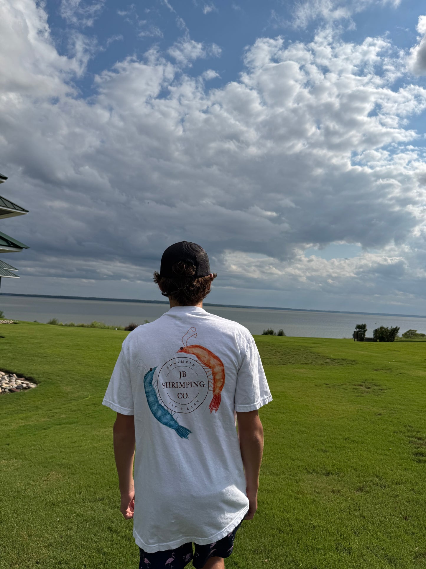 JBShrimp Signature T-Shirt -- Handmade Design!