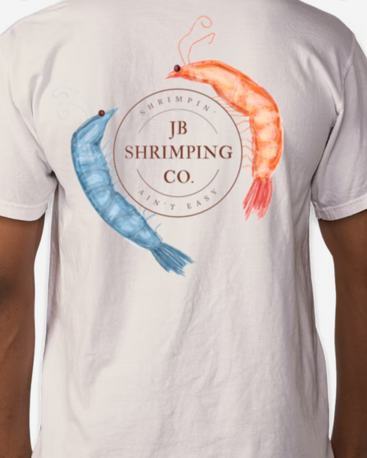 JBShrimp Signature T-Shirt -- Handmade Design!