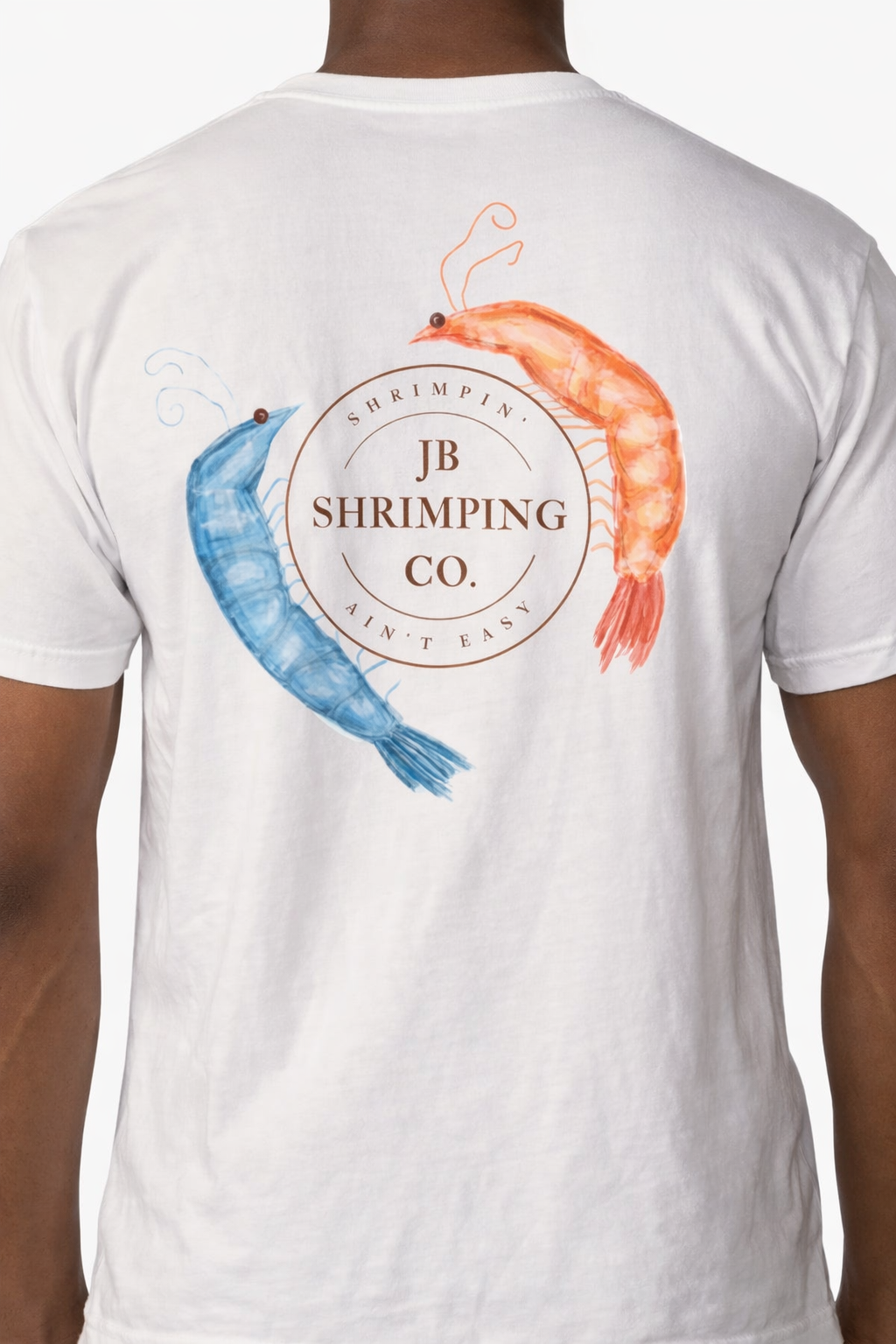 JBShrimp Signature T-Shirt -- Handmade Design!