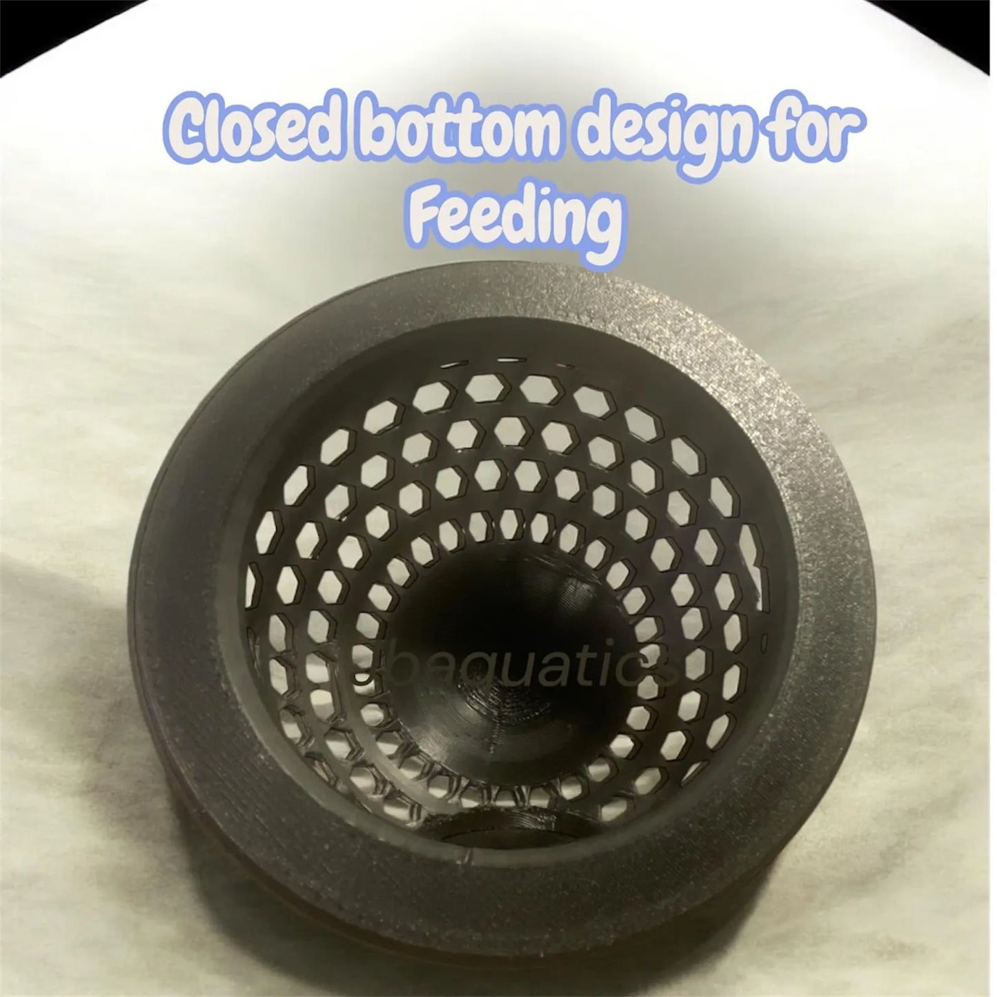 Floating Betta Fish Bungalow & Feeder Ring - Betta Rest Hammock